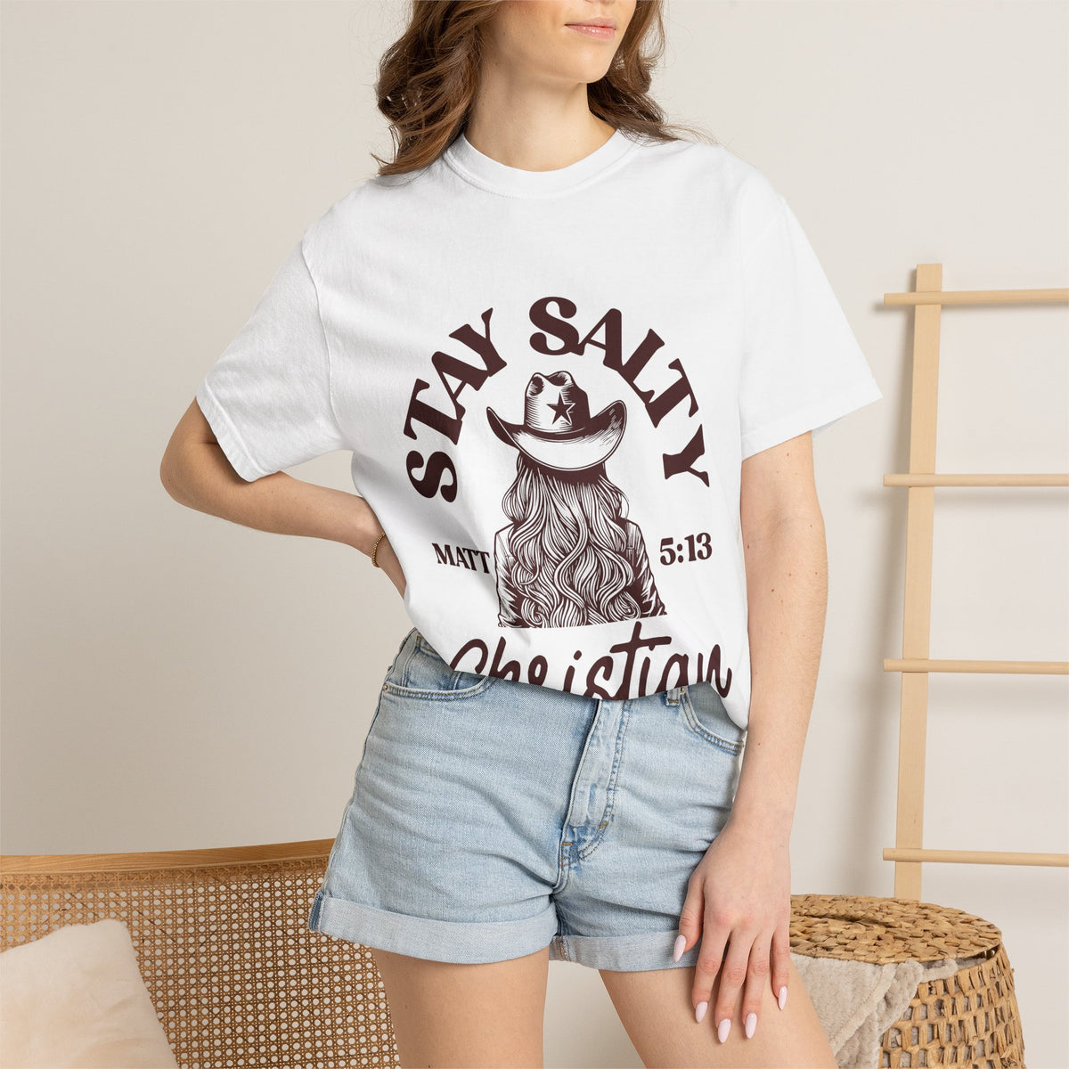 Stay Salty Christian T-Shirt — Matthew 5:13 Faith Tee