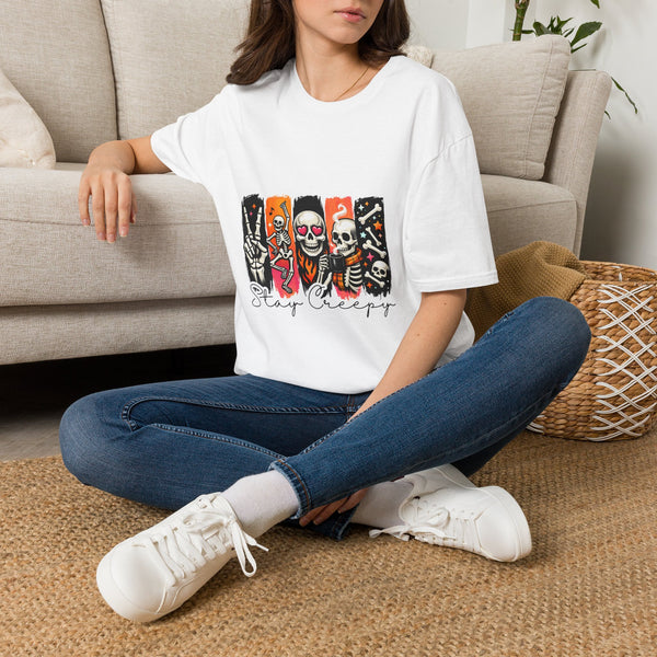 Skeleton Band Halloween T-Shirt — Play Dead Graphic Tee
