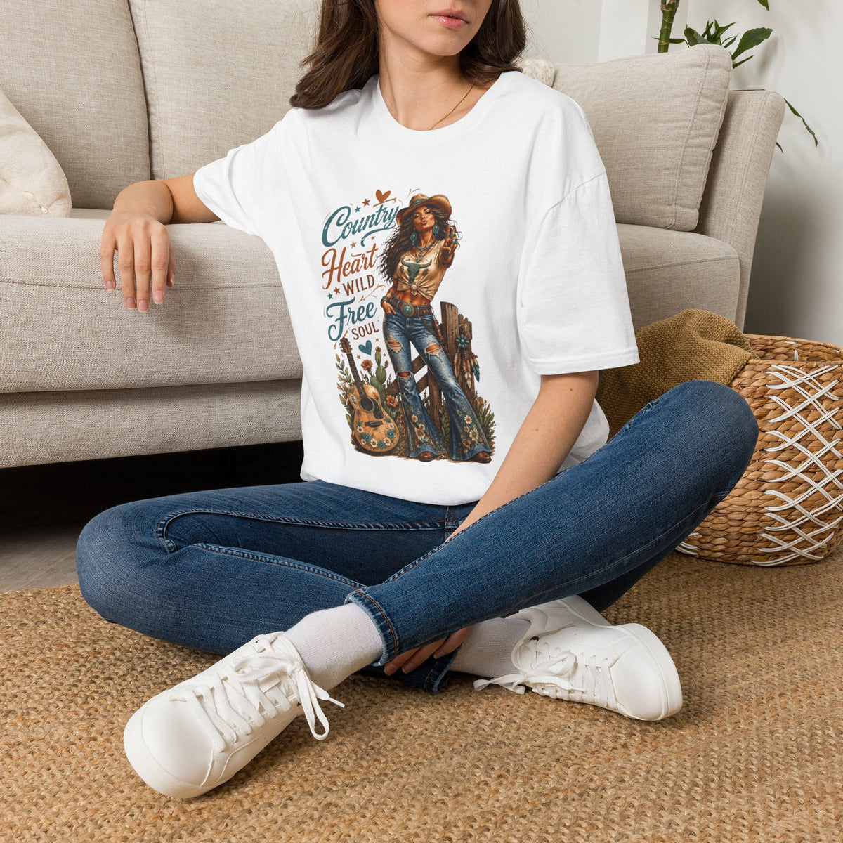 Country Heart Wild & Free Soul T-Shirt